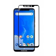 Tvrdené sklo 5D FULL COVER (full glue) 9H PRO (TG) pre MOTOROLA ONE POWER - čierne