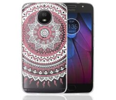 Púzdro TPU EDGE HYBRID CASE pre LENOVO MOTO G5s - mandala pink