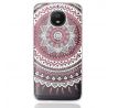 Púzdro TPU EDGE HYBRID CASE pre LENOVO MOTO G5s - mandala pink