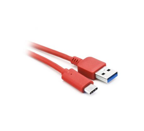 Kábel USB - micro USB TYP C 3.0 univerzálny 2m - červený