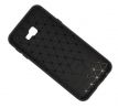 Púzdro CARBON CASE pre SAMSUNG GALAXY J4+ (J415F) 2018 - čierne