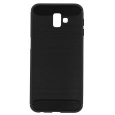 Púzdro CARBON CASE pre SAMSUNG GALAXY J6+ (J610F) 2018 - čierne