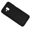 Púzdro CARBON CASE pre SAMSUNG GALAXY J6+ (J610F) 2018 - čierne