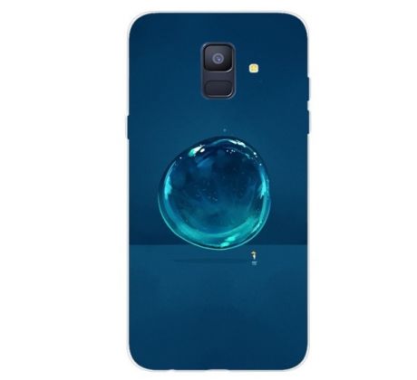 Púzdro SILIKÓNOVÉ SLIM CASE ART pre SAMSUNG GALAXY A6 (A600F) 2018 - kvapka