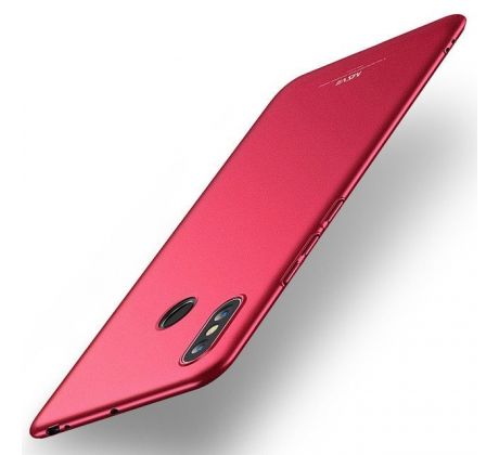 MSVII SLIM HARD TPU pre XIAOMI REDMI NOTE 5 (NOTE 5 PRO) - červené