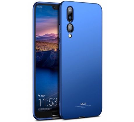 MSVII SLIM HARD TPU pre HUAWEI P20 PRO - modré