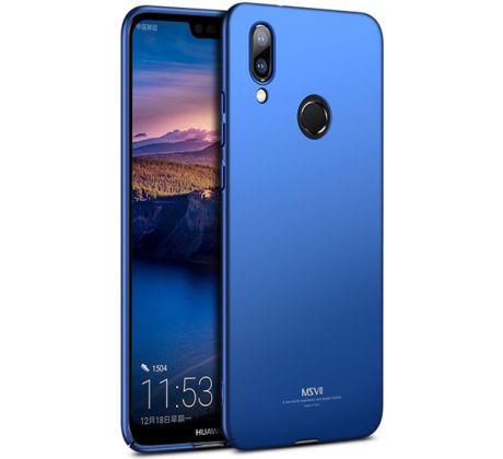 MSVII SLIM HARD TPU pre HUAWEI P20 LITE - modré