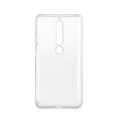 Púzdro SILIKÓNOVÉ ULTRA SLIM 0,5mm pre NOKIA 6.1 (2018) - transparentné