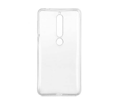 Púzdro SILIKÓNOVÉ ULTRA SLIM 0,5mm pre NOKIA 6.1 (2018) - transparentné