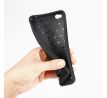 Púzdro CARBON CASE pre HTC DESIRE 12 PLUS - čierne