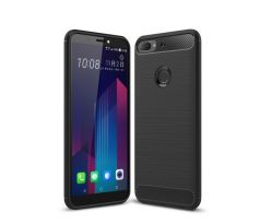 Púzdro CARBON CASE pre HTC DESIRE 12 PLUS - čierne