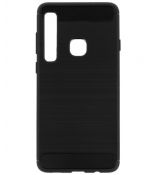 Púzdro CARBON CASE pre MOTOROLA ONE - čierne