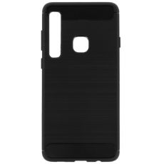 Púzdro CARBON CASE pre SAMSUNG GALAXY A9 (2018) - čierne