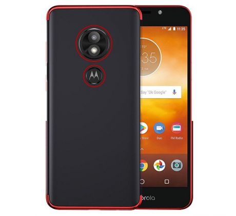 Púzdro ELEGANCE TPU CASE pre LENOVO MOTO E5 PLAY - červené