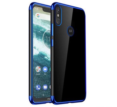 Púzdro ELEGANCE TPU CASE pre MOTOROLA ONE - modré