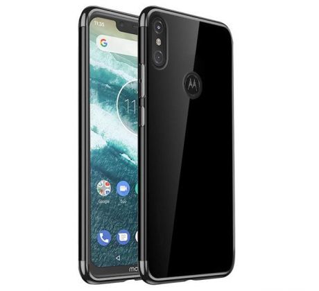 Púzdro ELEGANCE TPU CASE pre MOTOROLA ONE - čierne