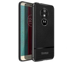 Púzdro RUGGED CARBON CASE pre LENOVO MOTO E5 PLAY - čierne