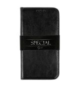 Púzdro knižkové diárové BOOK SPECIAL pre HUAWEI Y6 (2018) - čierne