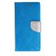 Púzdro knižkové diárové FANCY SHINE pre LG Q6 - modré