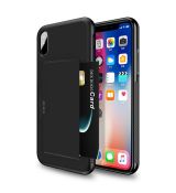 Púzdro DUX DUCIS POCARD SERIES pre APPLE IPHONE XS MAX (6,5") - čierne
