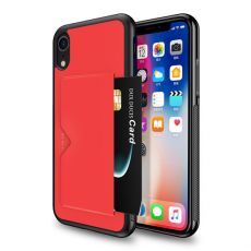 Púzdro DUX DUCIS POCARD SERIES pre APPLE IPHONE XR (6,1") - červené