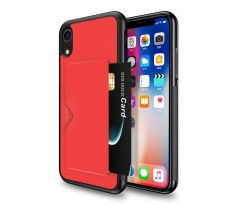 Púzdro DUX DUCIS POCARD SERIES pre APPLE IPHONE XR (6,1") - červené