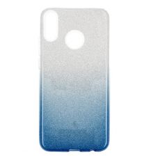 Púzdro SHINING CASE pre HUAWEI HONOR 8X - modro strieborné