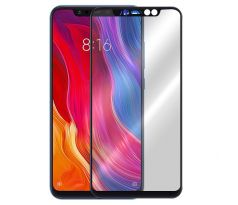 Tvrdené sklo 5D FULL COVER (full glue) 9H PRO (TG) pre XIAOMI Mi 8 PRO - čierne