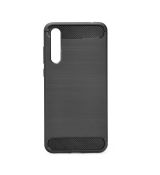 Púzdro FORCELL CARBON pre HUAWEI P20 PRO - čierne