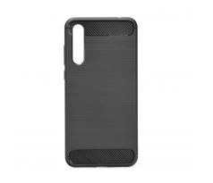 Púzdro FORCELL CARBON pre HUAWEI P20 PRO - čierne