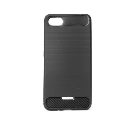 Púzdro CARBON CASE pre XIAOMI REDMI 6A - čierne