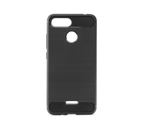 Púzdro CARBON CASE pre XIAOMI REDMI 6 - čierne