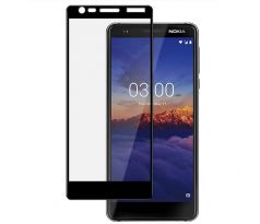 Tvrdené sklo 5D FULL COVER (full glue) 9H PRO (TG) pre NOKIA 6.1 (2018) - čierne