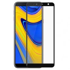 Tvrdené sklo 5D FULL COVER (full glue) 9H PRO (TG) pre SAMSUNG GALAXY J6+ (J610F) 2018 - čierne