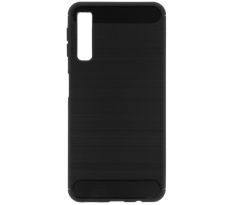 Púzdro CARBON CASE pre SAMSUNG GALAXY A7 (A750F) 2018 - čierne