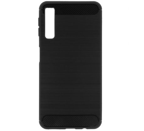 Púzdro CARBON CASE pre SAMSUNG GALAXY A7 (A750F) 2018 - čierne