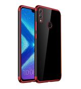 Púzdro ELEGANCE TPU CASE pre HUAWEI HONOR 8X - červené