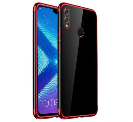 Púzdro ELEGANCE TPU CASE pre HUAWEI HONOR 8X - červené