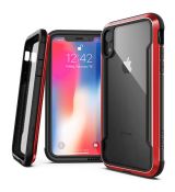 Zadný kryt (obal) X-DORIA DEFENSE SHIELD pre APPLE IPHONE XR (6,1") - červený
