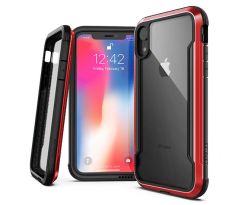 Zadný kryt (obal) X-DORIA DEFENSE SHIELD pre APPLE IPHONE XR (6,1") - červený