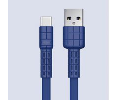 Kábel REMAX USB ARMOR RC-116a TYP C - modrý