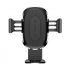 Univerzálny držiak do auta BASEUS WIRELESS CHARGER GRAVITY CAR MOUNT - čierny