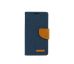 Púzdro knižkové diárové CANVAS BOOK pre APPLE IPHONE XR (6,1") - navy