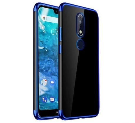 Púzdro ELEGANCE TPU CASE pre NOKIA 7.1 (2018) - modré