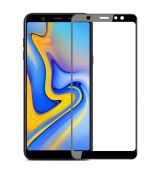 Tvrdené sklo 5D FULL COVER (full glue) 9H PRO (TG) pre SAMSUNG GALAXY A9 (A920F) 2018 - čierne