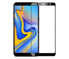 Tvrdené sklo 5D FULL COVER (full glue) 9H PRO (TG) pre SAMSUNG GALAXY A9 (A920F) 2018 - čierne