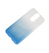 Púzdro SHINING CASE pre HUAWEI MATE 10 LITE - modro strieborné
