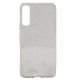Púzdro SHINING CASE pre SAMSUNG GALAXY A7 (A750F) 2018 - strieborné