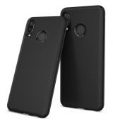 Púzdro TWILL TEXTURE pre HUAWEI HONOR 8X - čierne