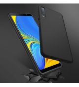 Púzdro TWILL TEXTURE pre SAMSUNG GALAXY A7 (A750F) 2018 - čierne